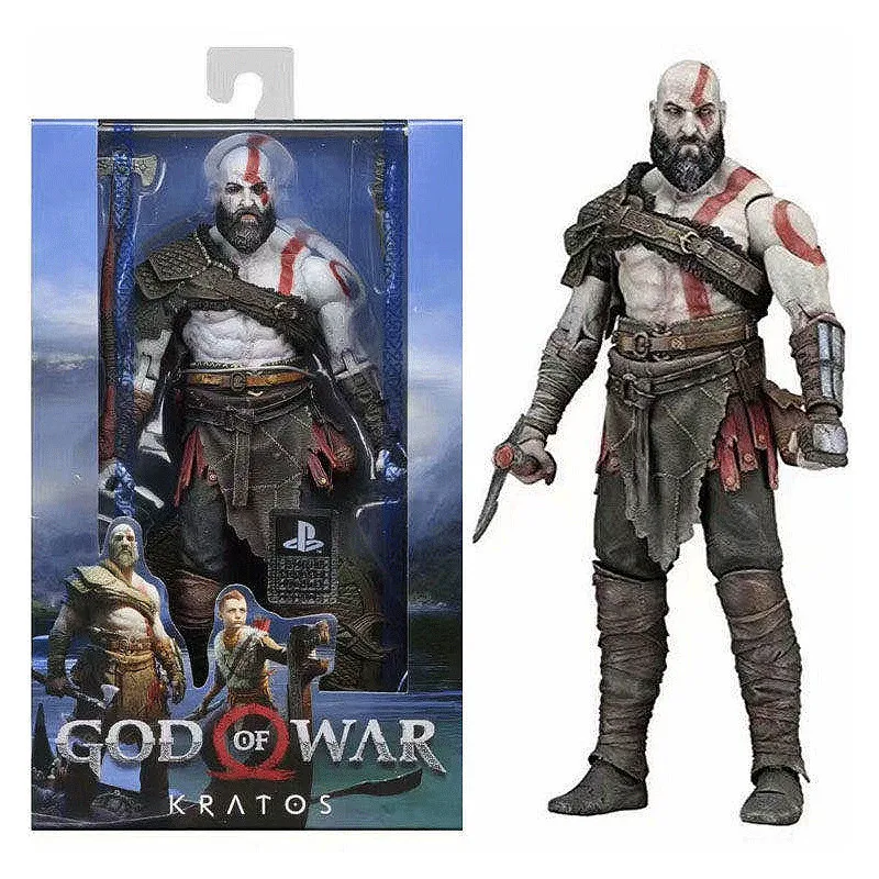 

NECA Action Figure God of War 4 Kratos Kratos God of War 7 Inch Model Toy Holiday Gift
