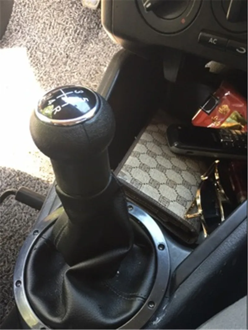 Хромированная ручка рычага для Volkswagen VW Gol Pointer Saveiro Parati 2004 2005 2006 2007 | Автомобили и