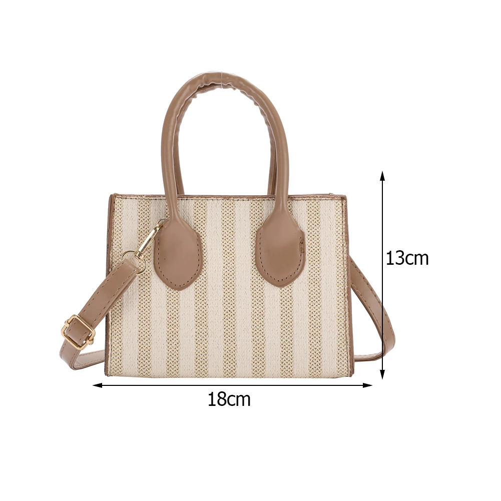 

Fashion Women PU Leather Woven Patchwork Shoulder Crossbody Messenger Bag Casual Ladies Small Handbags Purse