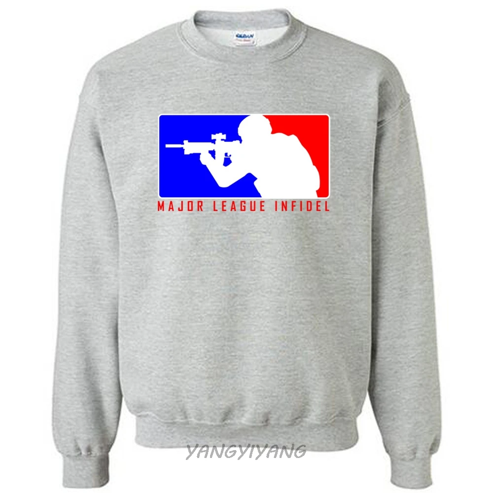 

Major League Infidel cotton hoodies new brand sweatshirts black white euro size luxury xmas gifts