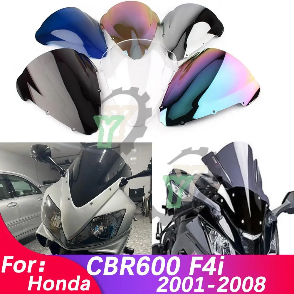 CBR 600 Cafe racer мотоциклетный ветрозащитный экран ветрового стекла для HONDA CBR600 F4i 2001 2002