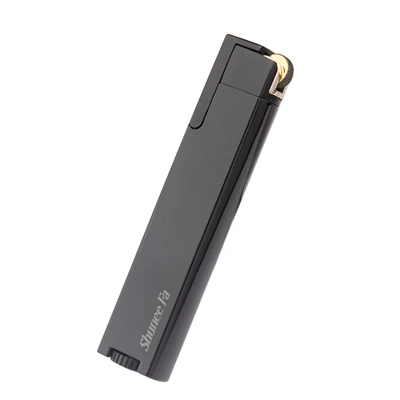 

Portable Butane Windproof Lighter Blue Fire Jet Smoking Cigarette Lighter Metal Accessories Torch Light Cigar Cigarette Lighter