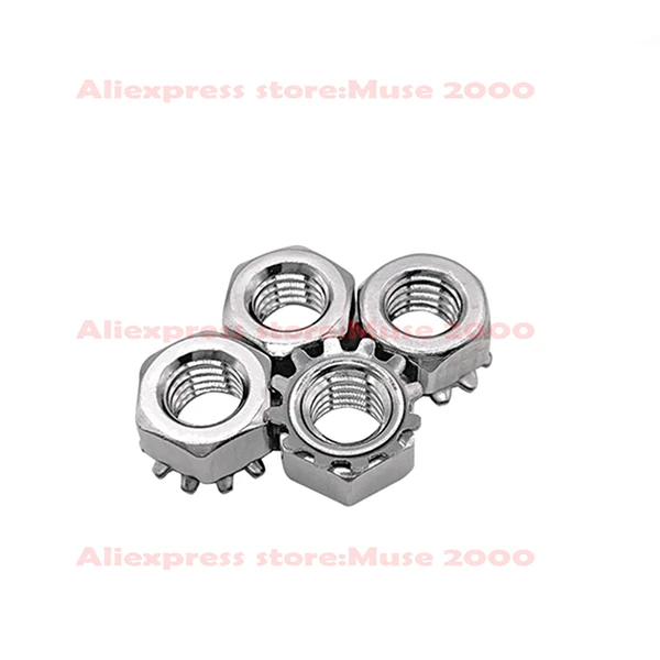 К Тип шестигранная гайка с зубной шайбой 304 сталь 4 # 40 6 32 8 10 24 1/4 20 5/16 18 3/8 16 грубое