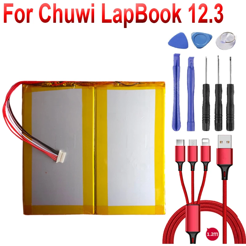 Аккумулятор 7 6 В для планшетного ПК Chuwi LapBook 12 3 новый литий полимерный