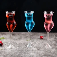crystal glass naked girl glass sexy beauty glass cocktail glass goblet champagne glass special drinking glass glass drinkware