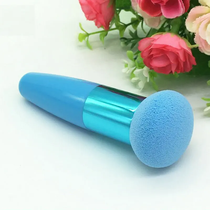 Косметическая пуховка кисть для пудры милая губка в форме гриба макияжа основы