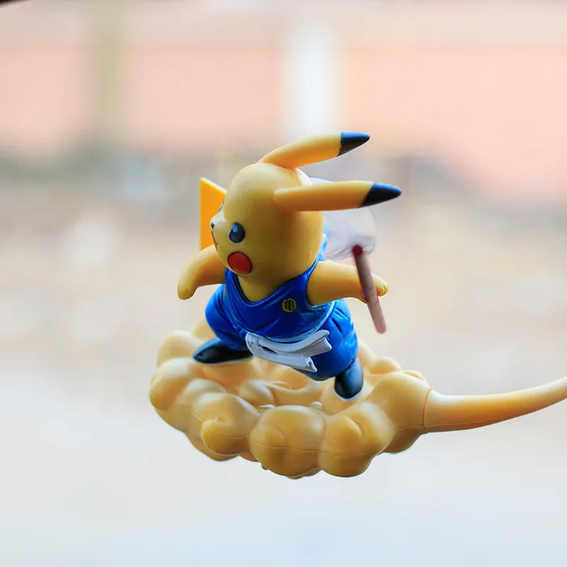 Пикачу как Жемчуг дракона Гоку дети летающие на кувырках облака украшение