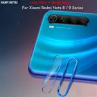 Для Xiaomi Redmi Note 8 8T 9 9S Pro задняя камера металлический круглый кольцевой чехол + ультратонкое закаленное стекло для объектива защитная пленка