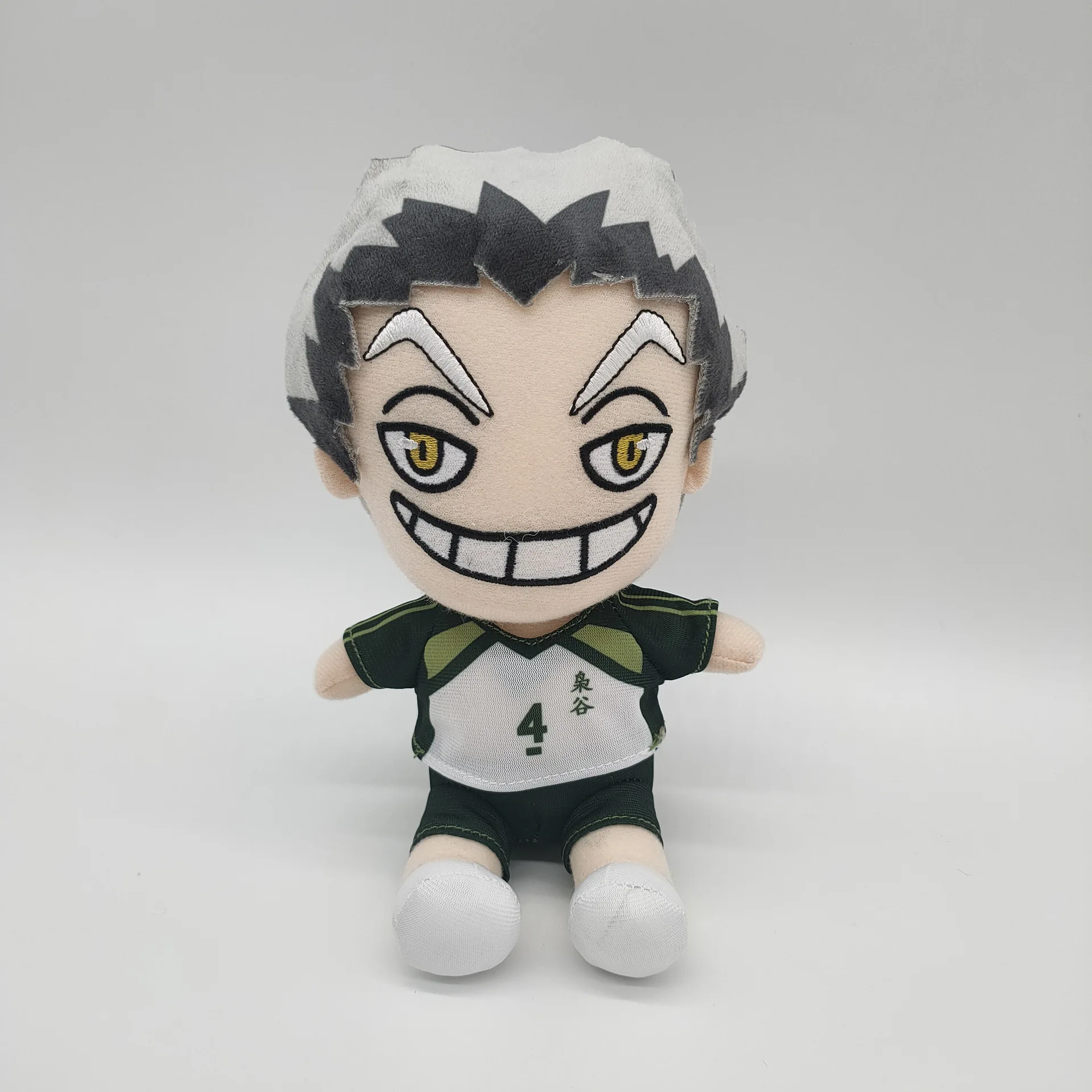 Игрушка плюшевая в виде сидя милая подушка для кукол Haikyuu Kozume Kenma Bokuto Koutarou 20/23