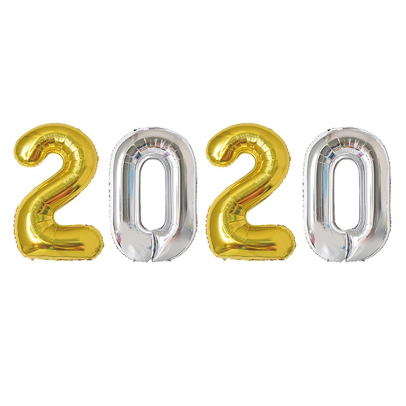 16/32/40 дюйма фольгированный шар с цифрами большие радужные розовые золотые