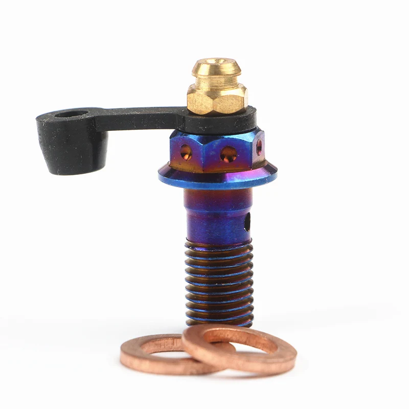 

Stainless Motorcycle Bleed Banjo Bolt Universal for Honda Yamaha Kawasaki Suzuki Benelli or More