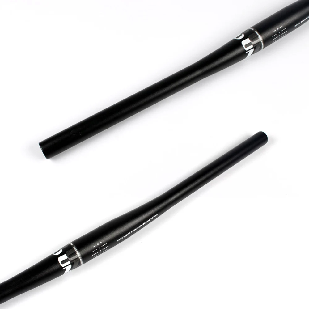 Руль велосипедный без изгиба UNO из алюминиевого сплава, матово-черный, 620/640/680/700/720/740 мм для широких калибров 31,8 мм, велозапчасть для катания по дорогам и горам.