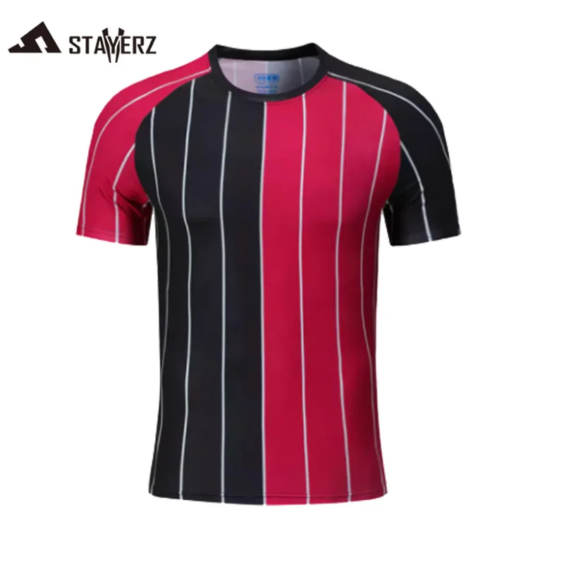 

Spandex Sports Gym T Shirt Men Short Sleeve Dry Fit T-Shirt Compression stretch Top Workout Fitness Training Running Shirt