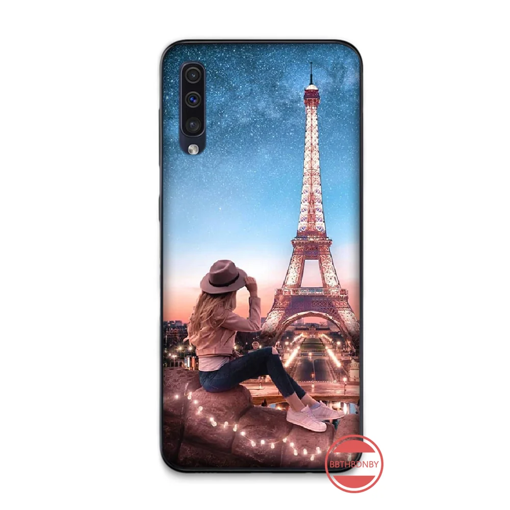 Чехол с рисунком в виде Парижской железной башни чехол для телефона Samsung Galaxy A 3 6 7 8