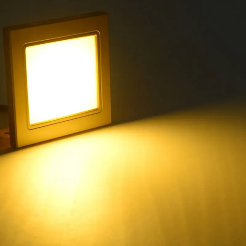 10 шт./лот внутренний угловой светильник радар индукционный умный датчик