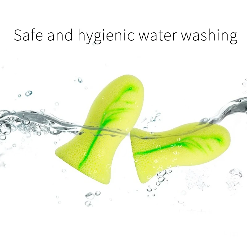 4Pcs/Box Soft Foam Ear Plug Sleeping Aid Noise Reduction Travel Prevention Earplugs Soundproof Size(Small And Large) |