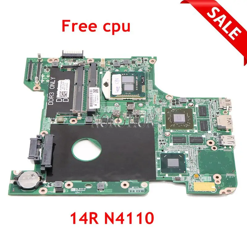NOKOTIONLaptop материнская плата для Dell Inspiron 14R N4110 DAV02AMB8F1 CN-00FR3M 00FR3M 0FR3M основная плата HM67 DDR3 HD6630M DDR3