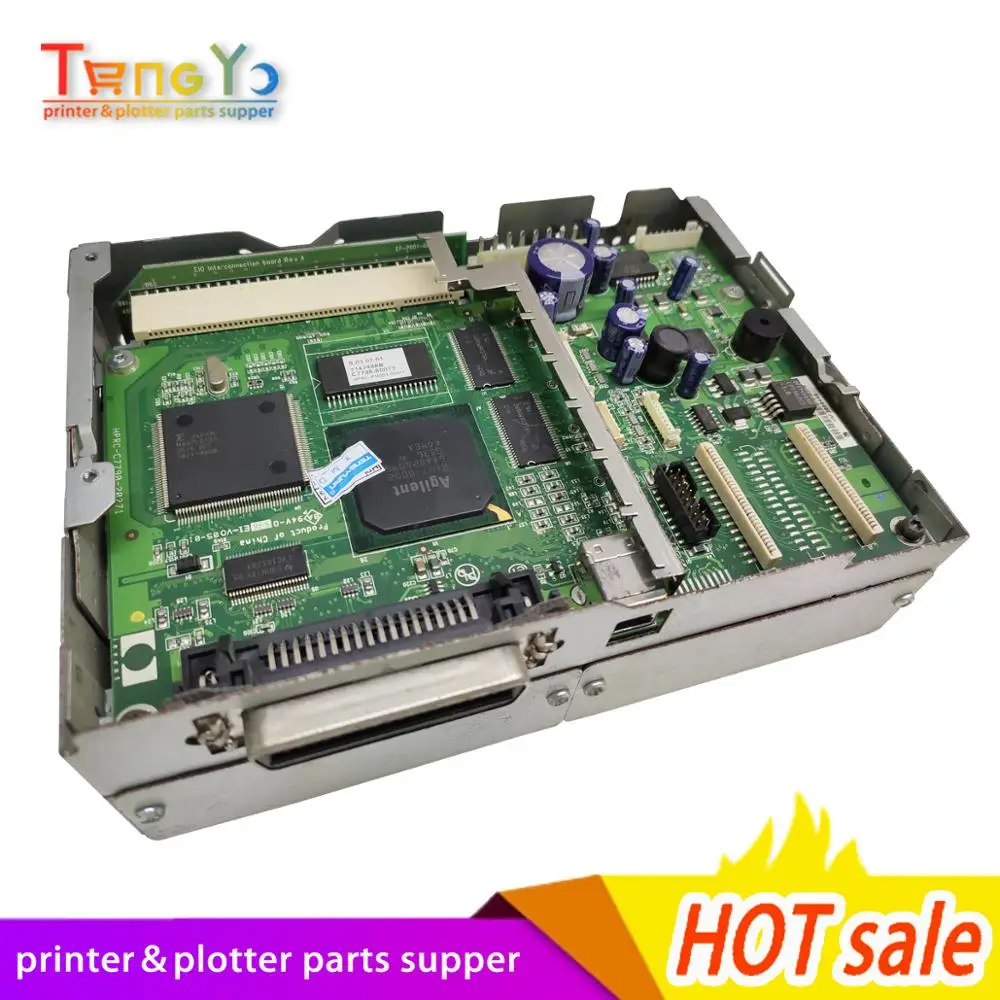Бесплатная доставка 100% тест для HP DJ-110plus Formatter Board C7796-67008 в продаже | Компьютеры и