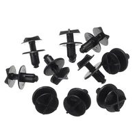 10pcs 9mm hole battery cover cowl panel clip plastic auto fastener clips for range rover land rover