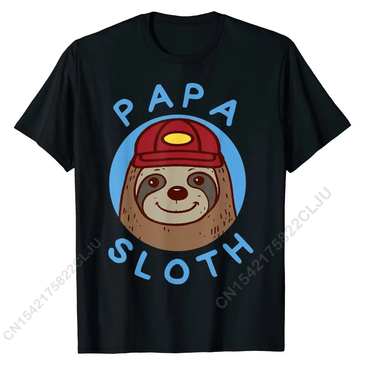 

Funny Dad Shirt Papa Sloth Lover Daddy Fathers Day Gift Pops T-Shirt UniqueComics Tops Shirts Funny Cotton Men's Top T-shirts