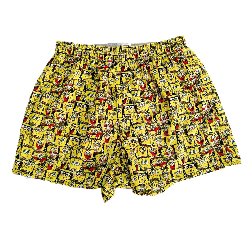 

2021 New Shorts For Men Woven Cotton Sleep Pants