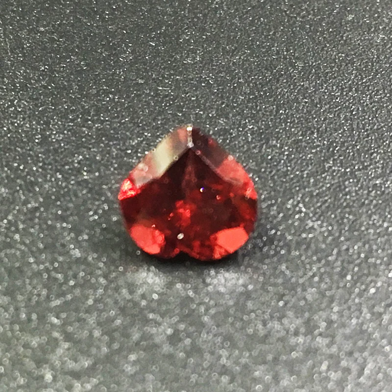 7 мм натуральный гранат свободный драгоценный камень ослепительный в форме