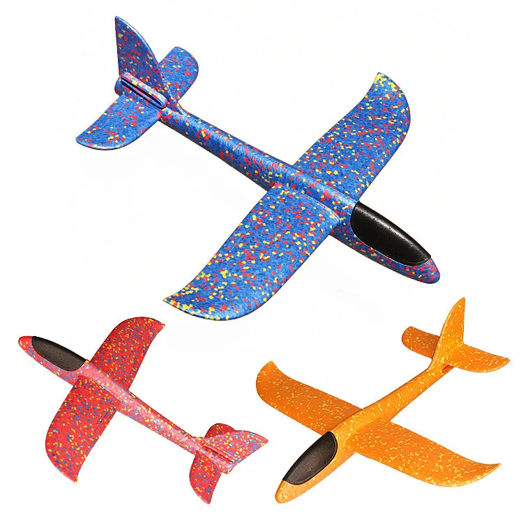 

Foam Hand Throwing Airplanes toy, 36cm Flight Mode Glider Inertia Planes Model,Aircraft Planes for Kids Outdoor Sport