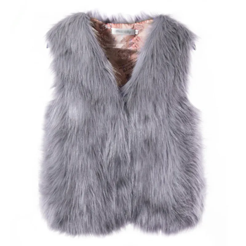 Spring Mink Faux Fur Coat Vest Casual Warm Winter Jacket Slim Futerko Soft Casaco Feminin Chaleco Mujer O15 | Женская одежда