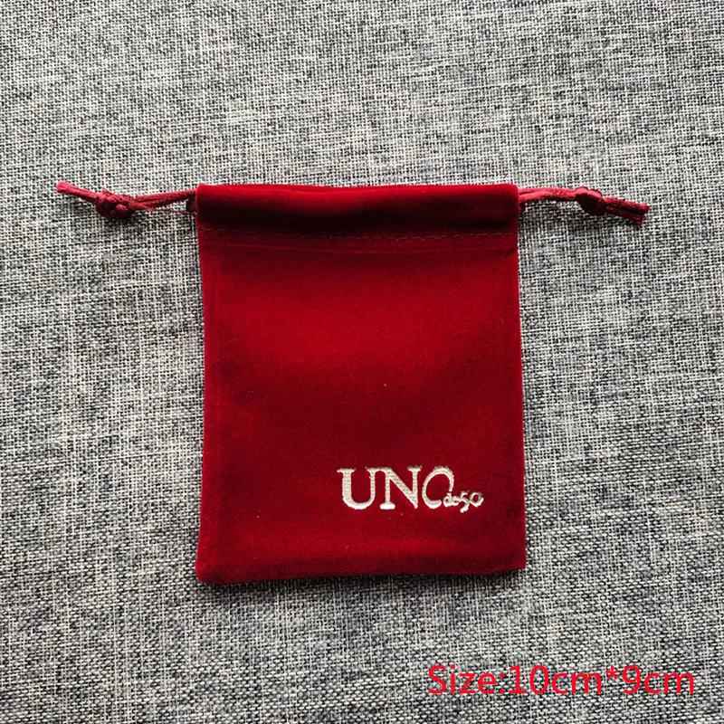 Модная красная сумка для мужчин и женщин декоративный подарочный мешок с белыми