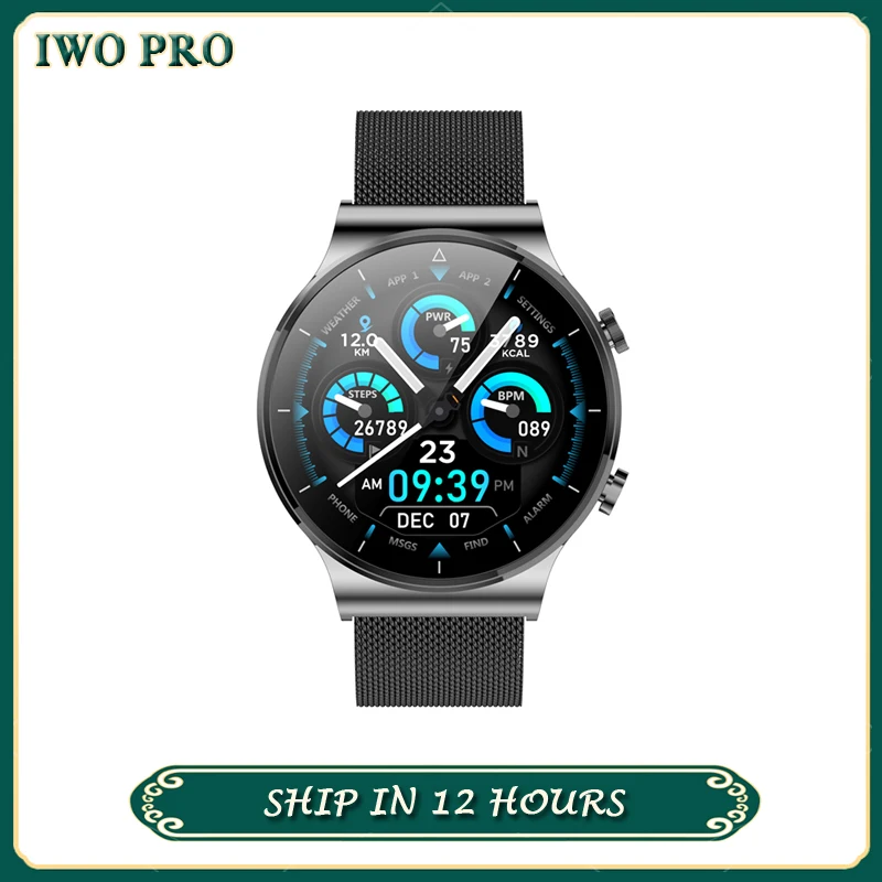 

Smartwatch M2pro Can Answer Call Men's Smart Watch Wireless Charging 1.3inch Round Screen Bluetooth Music Sport Activity Tracker