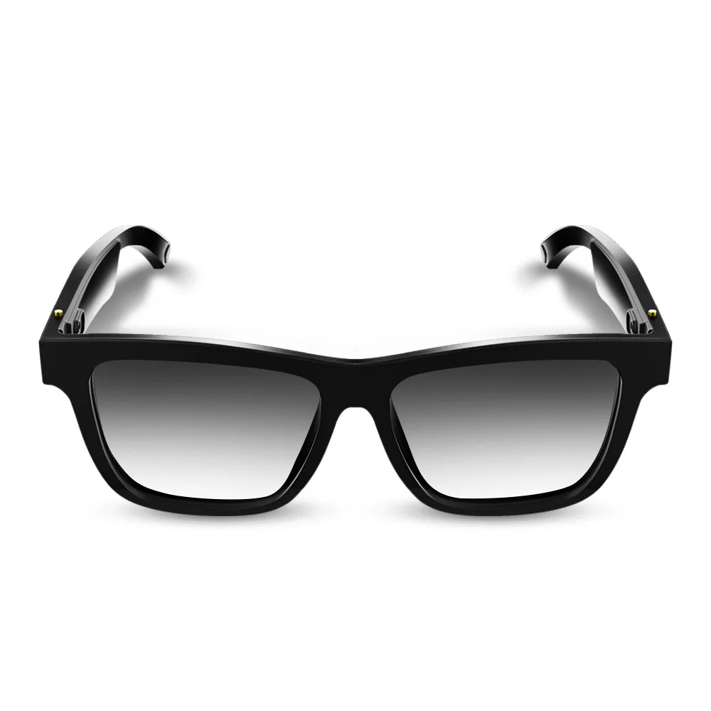 저렴한 새로운 지능형 안경 E10 선글라스 블랙 기술 블루투스 오디오 안경 럭셔리