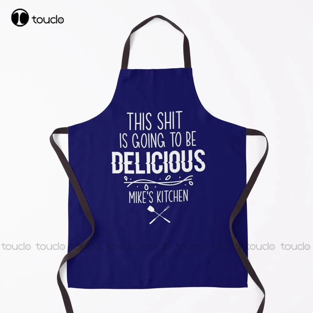 

This Shit Is Going To Be Delicious - Funny Cooking Joke Apron Humour, Kitchen, Cooking, Baker Apron Custom Cooking Aprons Adult