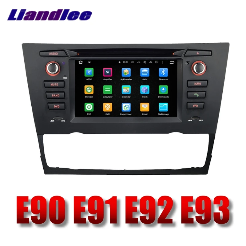 Liandlee автомобильный мультимедийный плеер NAVI для BMW 3 E90 E91 E92 E93 2005 ~ 2013 с DVD BT