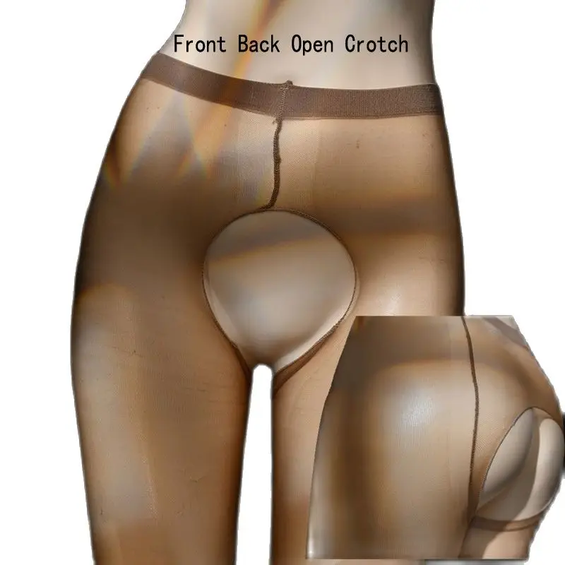 Колготки мужские кремовые пикантное нижнее белье Все в одном супертонкие