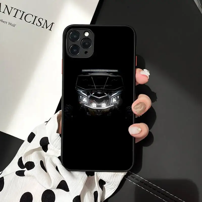 

Can Am Phone Case For iphone 12 11 7 8 plus mini x xs xr pro max matte transparent cover