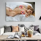 Лидер продаж, блондинка, сексуальная женщина, Безымянное тело, фотография холста для декора стен