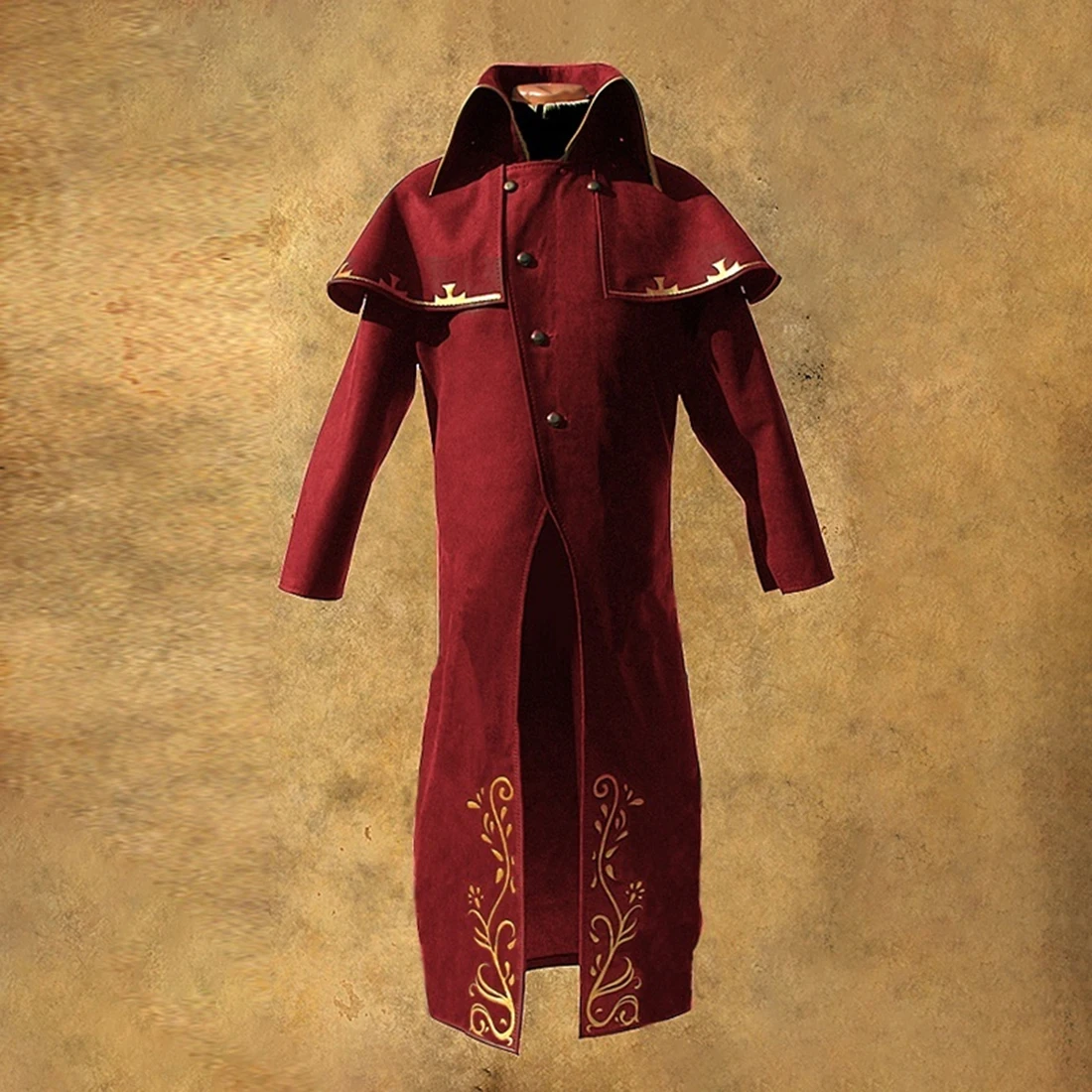 Мужская куртка 2020 панк-Готическая женская мужская кожаная хлопковая с шипами в