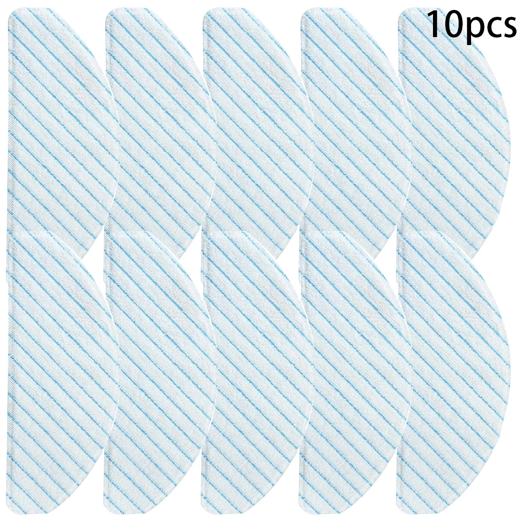 

10 Pack Strong Rag For Ecovacs Deebot Ozmo T8 Aivi T8 MAX Vacuum Cleaner Accessories Tool