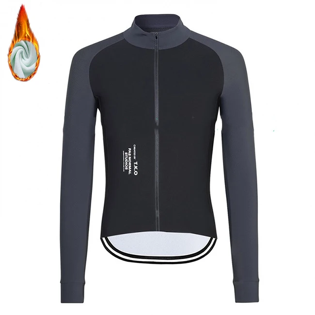 

PNS 2021 new team winter thermal fleece long sleeve cycling jersey set men bike bicicleta Invierno Lana Ropa ciclismo Traj