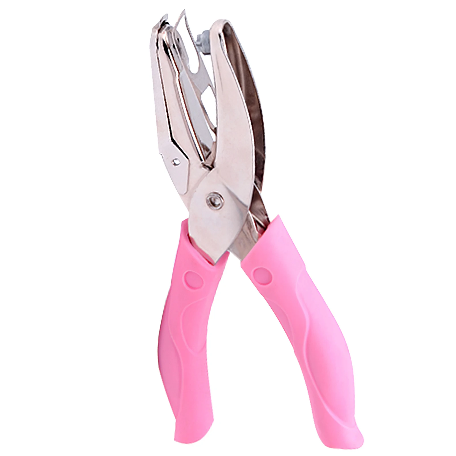 

Плоскогубцы для перфорации, ручной Дырокол из нержавеющей стали, 6 мм, с нескользящей ручкой, розовые, для экономии труда