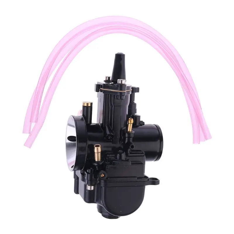 Универсальный Мотоцикл 28 мм карбюратор для Keihin Carb PWK Mikuni с силовой