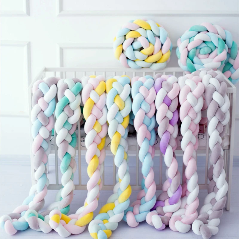 

Бампер для детской кроватки, коса для колыбели, защитный бампер, манеж для новорожденной, бампер для детской кроватки, переходник для защиты...