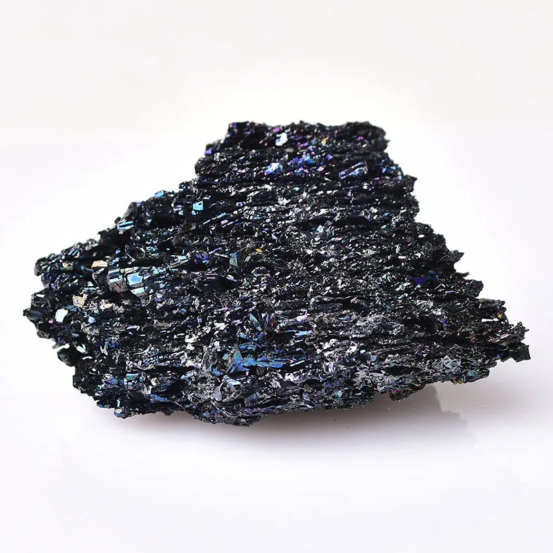 

Natural Crystals Raw Quartz Coal Crystal Healing Stone Electroplating Rock Ore Mineral Ornament Home Decoration Gft