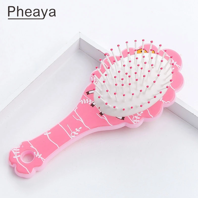 Расческа для волос детская с мультипликационным принтом Антистатическая |