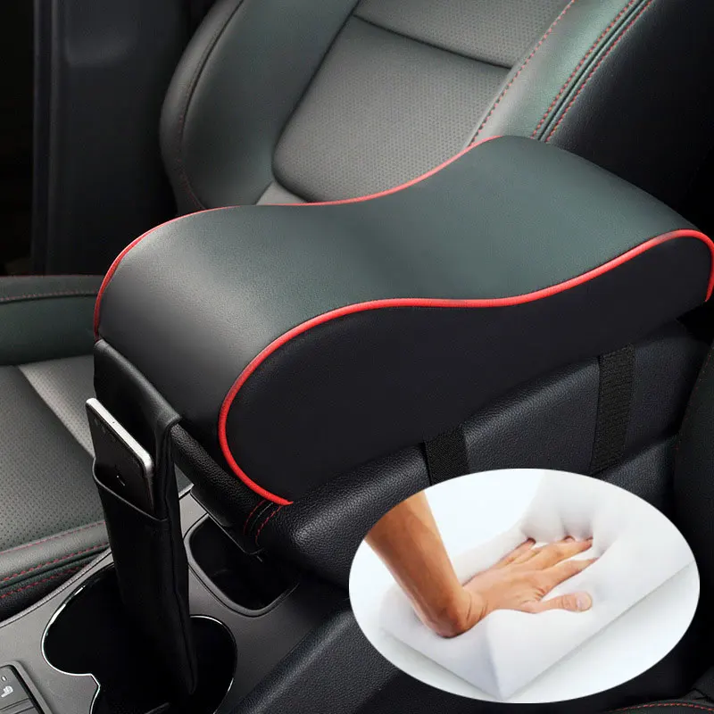 Autoleader из искусственной кожи автомобиль подлокотник Pad Универсальный Авто