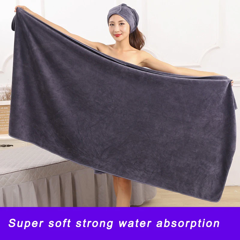 Роскошное супервпитывающее и быстросохнущее Большое банное полотенце