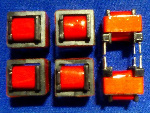 

EE10-Q8 Type Flashlight Charging Horizontal High Frequency Transformer