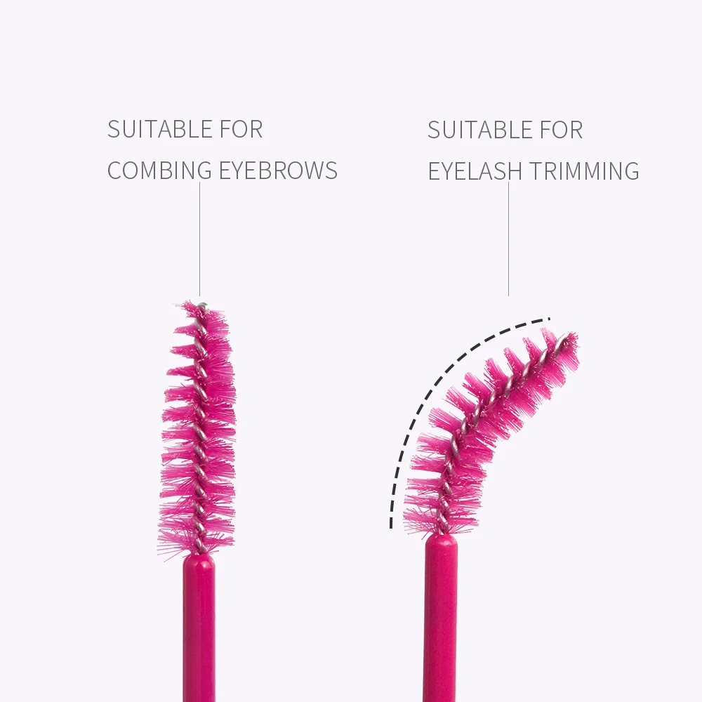 GLAMLASH 50 шт в наборе одноразовая щетка для ресниц кисти макияжа щеточка