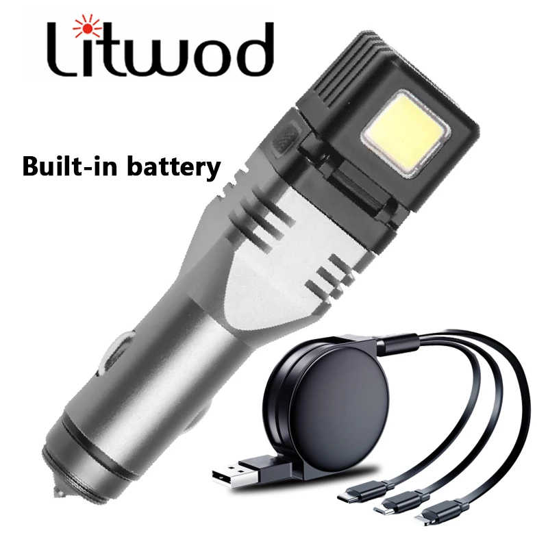 Высококачественное алюминиевое автомобильное зарядное устройство светодиодный