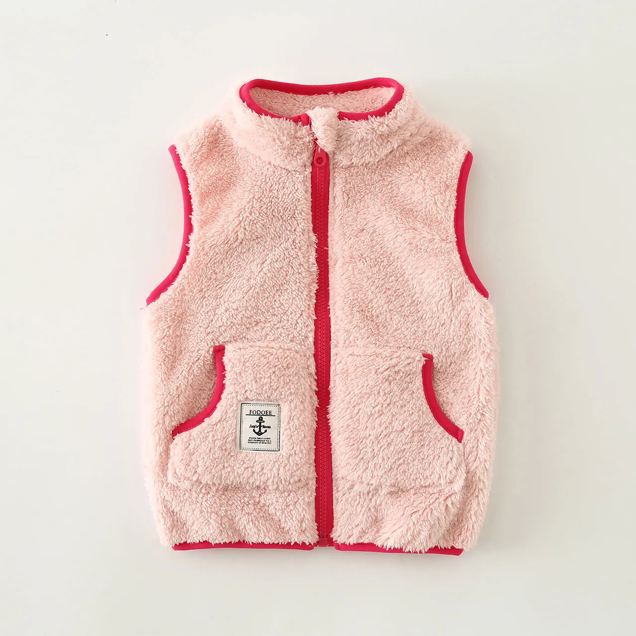 Осенне-зимний детский жилет одежда на молнии для маленьких девочек - купить по